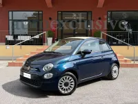 Usata Fiat 500C Lounge 69 CV (50 kW) 2018 Blu/azzurro Cabrio