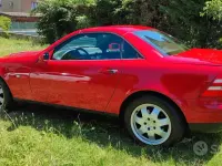 Usata Mercedes SLK200 136 CV (100 kW) 1998 Rosso Cabrio