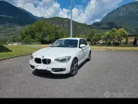 Usata BMW 116 Efficient Dynamics 116 CV (85 kW) 2015 Bianco Utilitaria