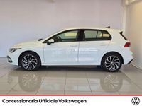 Usata VW Golf VIII Life 131 CV (96 kW) 2024 Bianco Utilitaria