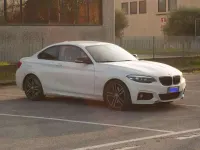 Usata BMW 220 Sport Line 190 CV (139 kW) 2018 Bianco Coupé