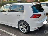 Usata VW Golf VII R 125 CV (91 kW) 2017 Bianco Utilitaria