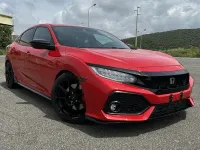 Usata Honda Civic 182 CV (133 kW) 2017 Rosso Berlina
