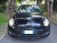 Usata VW Beetle Design 105 CV (77 kW) 2014 Nero Utilitaria