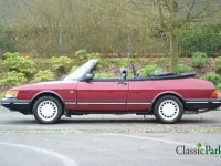 Usata Saab 900 Cabriolet 136 CV (100 kW) 1993 Rosso Cabrio