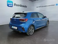 Usata Kia Rio GT-Line 101 CV (74 kW) 2021 Blu Berlina