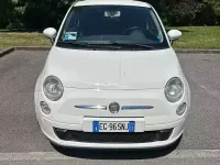 Usata Fiat 500C 85 CV (62 kW) 2011 Bianco Cabrio