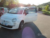 Usata Fiat 500 Lounge 75 CV (55 kW) 2009 Bianco Berlina