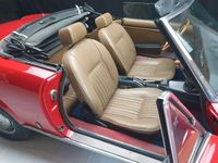Usata Fiat 124 Spider Sport 90 CV (66 kW) 1977 Rosso Cabrio