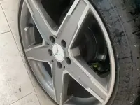 Usata Mercedes C200 136 CV (100 kW) 2007 Grigio Berlina