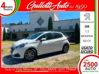Usata Peugeot 208 Active 83 CV (61 kW) 2018 Bianco Utilitaria