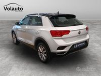Usata VW T-Roc Style 110 CV (80 kW) 2020 Bianco SUV