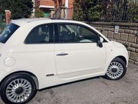 Usata Fiat 500 Lounge 69 CV (50 kW) 2011 Bianco Utilitaria