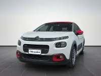 Usata Citroën C3 PureTech 82 CV (60 kW) 2017 Bianca tetto rosso Berlina