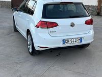 Usata VW Golf VII Allstar 110 CV (80 kW) 2016 Bianco Berlina