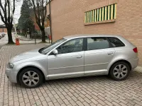 Usata Audi A3 Sportback 102 CV (75 kW) 2007 Grigio Utilitaria