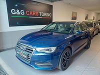 Usata Audi A3 Ambiente 110 CV (80 kW) 2016 Blu Berlina