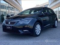 Usata Seat Leon Style 110 CV (80 kW) 2016 Nero Berlina