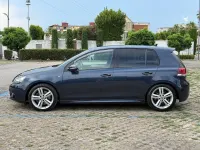 Usata VW Golf VI R-line 160 CV (117 kW) 2010 Blu Utilitaria
