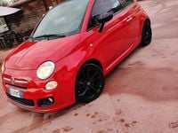 Usata Fiat 500 Sport 69 CV (50 kW) 2014 Rosso Cabrio