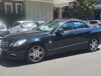 Usata Mercedes E350 Avantgarde 231 CV (169 kW) 2010 Nero Cabrio