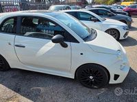 Usata Abarth 500 Custom 134 CV (98 kW) 2015 Bianco Utilitaria