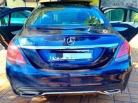 Usata Mercedes C220 Premium 194 CV (142 kW) 2020 Blu Berlina