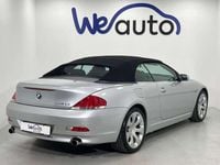Usata BMW 645 Cabriolet 333 CV (244 kW) 2004 Argento Cabrio