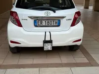 Usata Toyota Yaris Lounge 69 CV (50 kW) 2013 Bianco Utilitaria