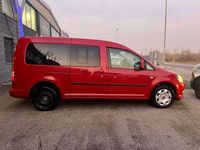 Usata VW Caddy Maxi 102 CV (75 kW) 2013 Rosso Monovolume