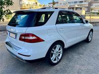 Usata Mercedes ML350 258 CV (189 kW) 2013 Bianco SUV