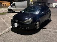 Usata VW Golf VI Comfortline 105 CV (77 kW) 2011 Nero Utilitaria