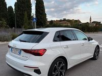 Usata Audi A3 Sportback e-tron Ambiente 110 CV (80 kW) 2021 Bianco Utilitaria