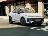 Nuova VW T-Roc R-line 150 CV (110 kW) 2026 Pure white nero SUV