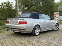 Usata BMW 325 Cabriolet Efficient Dynamics 192 CV (141 kW) 2003 Grigio Cabrio