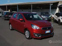 Usata Mitsubishi Space Star Invite 71 CV (52 kW) 2017 Rosso Utilitaria