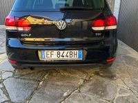 Usata VW Golf VI Highline 105 CV (77 kW) 2010 Nero Utilitaria