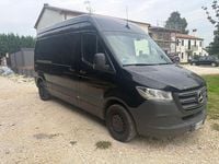 Usata Mercedes Sprinter 150 CV (110 kW) 2023 Nero Furgone