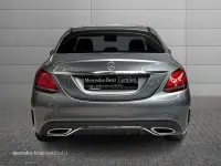 Usata Mercedes C220 Premium 194 CV (142 kW) 2019 Grigio selenite Berlina