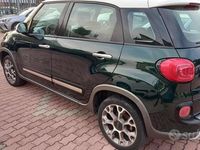 Usata Fiat 500L Trekking 95 CV (69 kW) 2017 Verde Monovolume