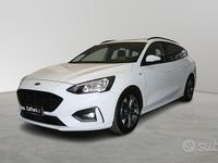 Usata Ford Focus ST-Line 125 CV (91 kW) 2019 Bianco Station wagon