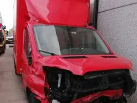 Usata Ford Transit 131 CV (96 kW) 2017 Rosso Furgone