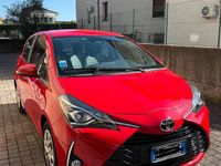 Usata Toyota Yaris 2018 Rosso Berlina