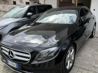 Usata Mercedes E200 Premium 150 CV (110 kW) 2017 Nero Berlina