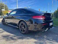 Usata Mercedes C220 Premium Plus 194 CV (142 kW) 2021 Nero Coupé