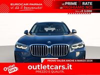 Usata BMW X3 Comfort Edition 184 CV (135 kW) 2022 Blu metallizzato SUV