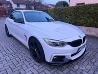 Usata BMW 420 M Sport 184 CV (135 kW) 2014 Bianco Cabrio