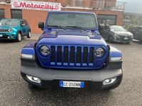 Usata Jeep Wrangler Sahara 200 CV (147 kW) 2020 Blu/azzurro SUV