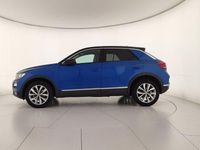 Usata VW T-Roc Style 116 CV (85 kW) 2019 Blu ravenna metallizzato nero SUV