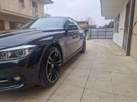 Usata BMW 318 Sport Line 150 CV (110 kW) 2016 Nero Berlina
